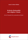 Buchcover Kritische Rationalität und religiöser Glaube