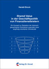 Buchcover Shared Value in der Geschäftspolitik von Finanzdienstleistern