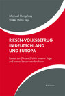 Buchcover Riesen-Volksbetrug in Deutschland und Europa