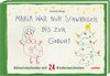 Buchcover Maria war nur schwanger bis zur Geburt – Adventskalender mit 24 Kinderweisheiten