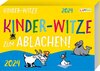 Buchcover Kinder-Witze zum Ablachen! 2024: Mein Kalender für jeden Tag