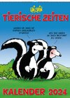 Buchcover Uli Stein Tierische Zeiten 2024: Monatskalender für die Wand
