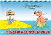 Buchcover Uli Stein Tischkalender 2024: Monatskalender zum Aufstellen
