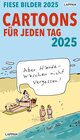 Buchcover Fiese Bilder Cartoons für jeden Tag 2025: Tageskalender