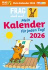 Buchcover Frag doch mal ... die Maus: Tageskalender 2026 – Mein Kalender für jeden Tag!