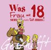 Buchcover Geschafft: Was Frau mit 18 nicht mehr tun muss!