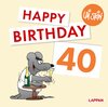 Buchcover Happy Birthday zum 40. Geburtstag