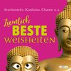 Buchcover Ziemlich beste Weisheiten: Aufstellbuch mit witzigen Zitaten