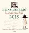 Buchcover Heinz Erhardt – Literarischer Wochenkalender 2019