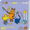 Buchcover Der Kalender mit der Maus – Postkartenkalender 2023