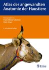 Buchcover Atlas der angewandten Anatomie der Haustiere