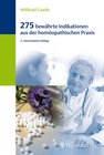 Buchcover 275 bewährte Indikationen aus der homöopathischen Praxis