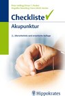 Buchcover Checkliste Akupunktur