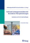 Buchcover Hufeland-Leistungsverzeichnis der Besonderen Therapieeinrichtungen