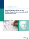 Buchcover Bönninghausens Repertorium der homöopathischen Arzneimittel und Geniushinweise