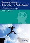 Buchcover Mündliche Prüfung Heilpraktiker für Psychotherapie