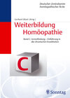 Buchcover Weiterbildung Homöopathie (Bde. [A-B] C-F) / Arzneifindung - Einführung in die chronischen Krankheiten
