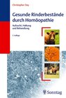 Buchcover Gesunde Rinderbestände durch Homöopathie