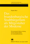 Buchcover Das brandenburgische Stadtbürgertum als Mitgestalter der Moderne