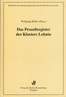 Buchcover Das Prozessregister des Klosters Lehnin