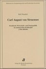 Buchcover Carl August von Struensee