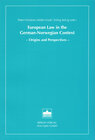 Buchcover European Law in the German-Norwegian Context