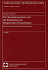Buchcover Die Sozialdemokratie und die Entstehung des Bürgerlichen Gesetzbuches