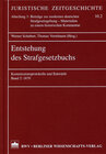 Buchcover Entstehung des Strafgesetzbuchs