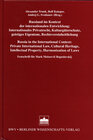 Buchcover Russland im Kontext der internationalen Entwicklung: Internationales Privatrecht, Kulturgüterschutz, geistiges Eigentum,