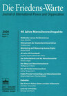 Buchcover 40 Jahre Menschenrechtspakte
