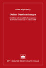 Buchcover Online-Durchsuchungen