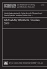 Buchcover Jahrbuch für öffentliche Finanzen 2009