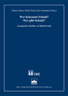 Buchcover Wer bekommt Schuld? Wer gibt Schuld?