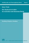 Buchcover Der Insolvenzverwalter im russischen und deutschen Recht