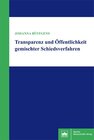 Buchcover Transparenz und Öffentlichkeit gemischter Schiedsverfahren