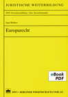 Buchcover Europarecht