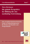 Buchcover Die globale Perspektive der Bildung für eine nachhaltige Entwicklung