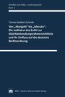 Buchcover Von "Mangold"bis "Maruko": Die Judikatur des EuGH zur Gleichbehandlungsrahmenrichtlinie und ihr Einfluss auf die deutsch