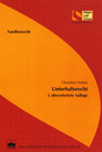 Buchcover Unterhaltsrecht