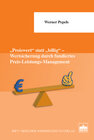 Buchcover "Preiswert" statt "billig" - Wertsicherung durch fundiertes Preis-Leistungs-Management
