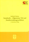 Buchcover Sozialrecht - Allgemeiner Teil und Sozialverwaltungsverfahren
