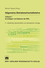 Buchcover Allgemeine Betriebswirtschaftslehre