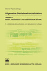 Buchcover Allgemeine Betriebswirtschaftslehre