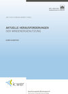 Buchcover Aktuelle Herausforderungen der Windenergienutzung