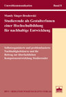 Buchcover Studierende als GestalterInnen einer Hochschulbildung für nachhaltige Entwicklung