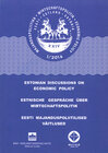 Buchcover Estnische Gespräche über Wirtschaftspolitik 1/2016