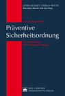 Buchcover Präventive Sicherheitsordnung