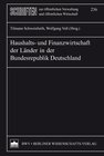 Buchcover Haushalts- und Finanzwirtschaft der Länder in der Bundesrepublik Deutschland