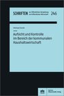 Buchcover Aufsicht und Kontrolle im Bereich der kommunalen Haushaltswirtschaft