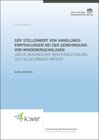 Buchcover Der Stellenwert von Handlungsempfehlungen bei der Genehmigung von Windenergieanlagen